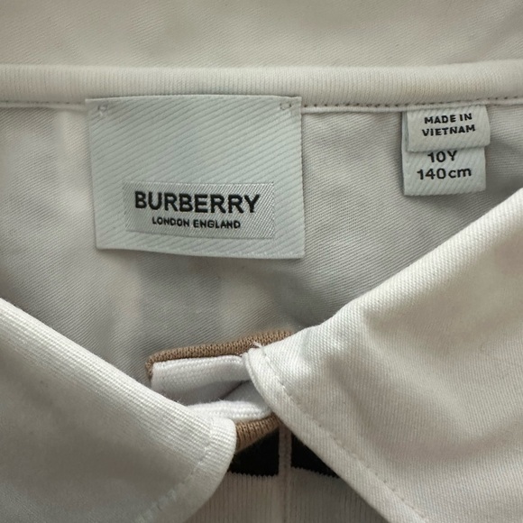 Burberry Girls Long Sleeve Dress - Picture 3 of 4